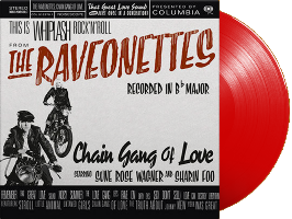 The Raveonettes - 2003 Chain Gang Of Love - Translucent red vinyl LP  - 240 kr.